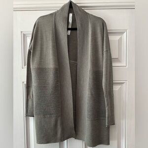 Lululemon wool long sweater